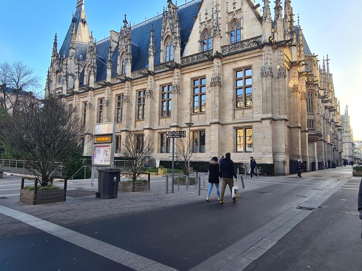 Rouen Hyper Centre Ville Palais De Justice Eksteriør bilde